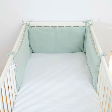 Organic Cotton Cot Bumper